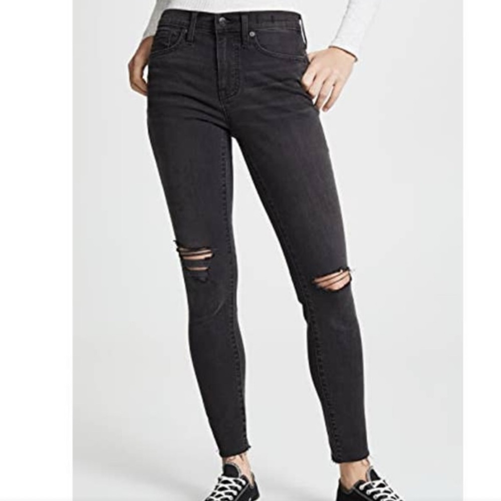 Madewell Black Skinny Jeans